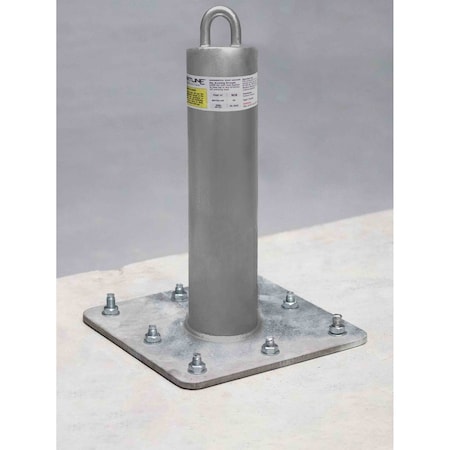 Frontline Roof Anchor, 12 in Length, 420 lbs Weigth Capacity, 5,000 lbs Tensile Strength RC12